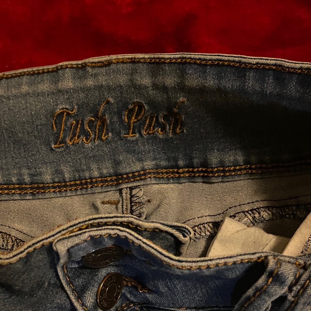 Tush Push Blue Denim Jeans